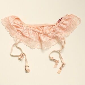 Vintage Sassoon garter belt, 80's pink lingerie, Vintage garter belt